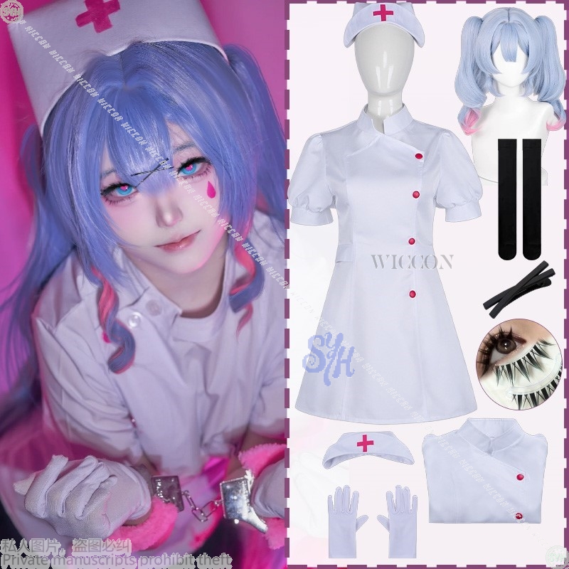 Party Games Mini - อะนิเมะโครงการเกม Sekai คอสเพลย์ Mikuuu เครื่องแต่งกายกระต่าย Hole
