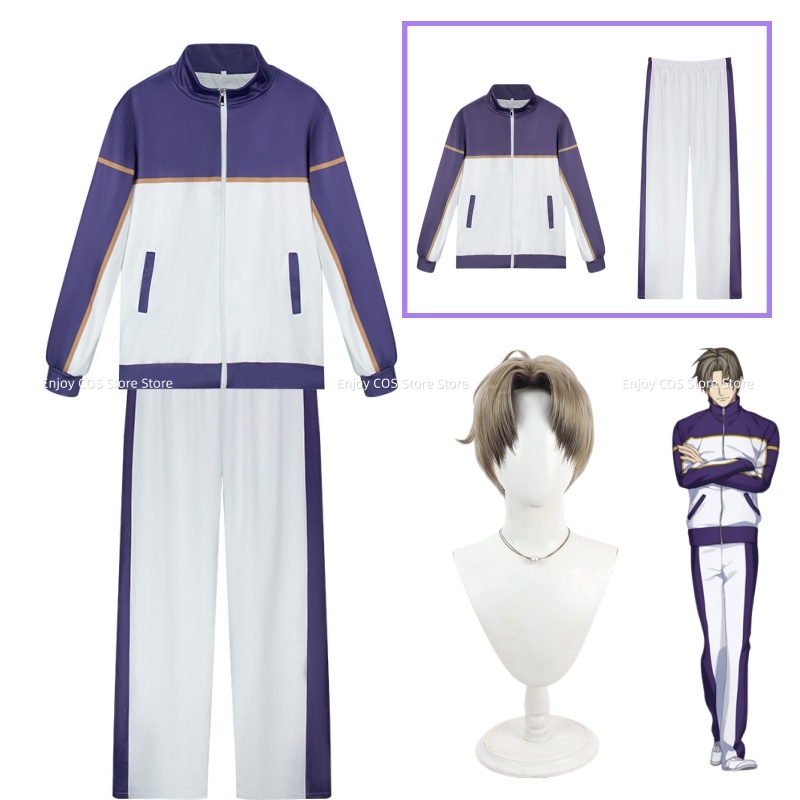 Party Games For Adults Online Free - เกม Touken Ranbu Online Heshikirihasebe คอสเพลย์เครื่องแต่งกายสีขาวชุดกีฬาเสื้อวิกผมผู้ใหญ่ชายแคมปัสชุดปาร์ตี้