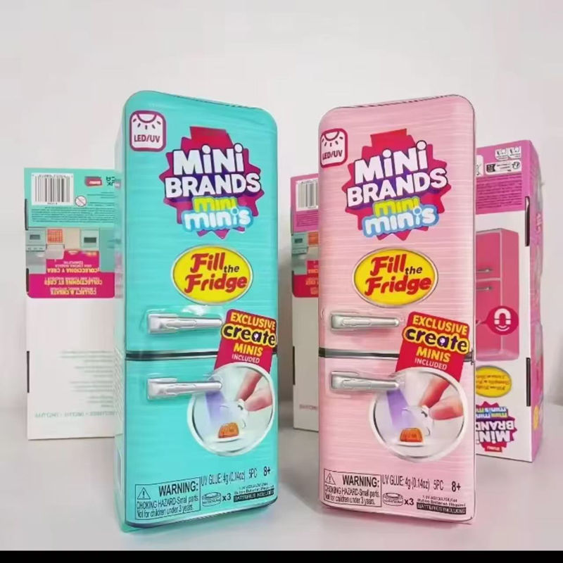 Party Games Mini - เซ็ตของเล่นตู้เย็นจำลอง Zuru Mini Brands Mini Minis