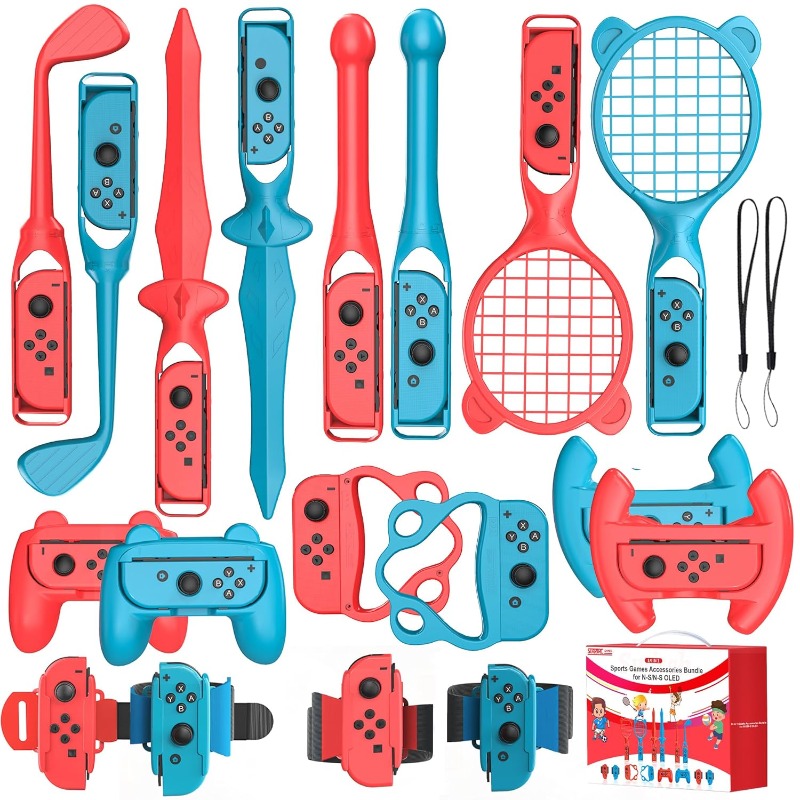 Party Games Nintendo Switch - สําหรับสวิทช์ 2 อุปกรณ์กีฬา Bundle 18 ใน