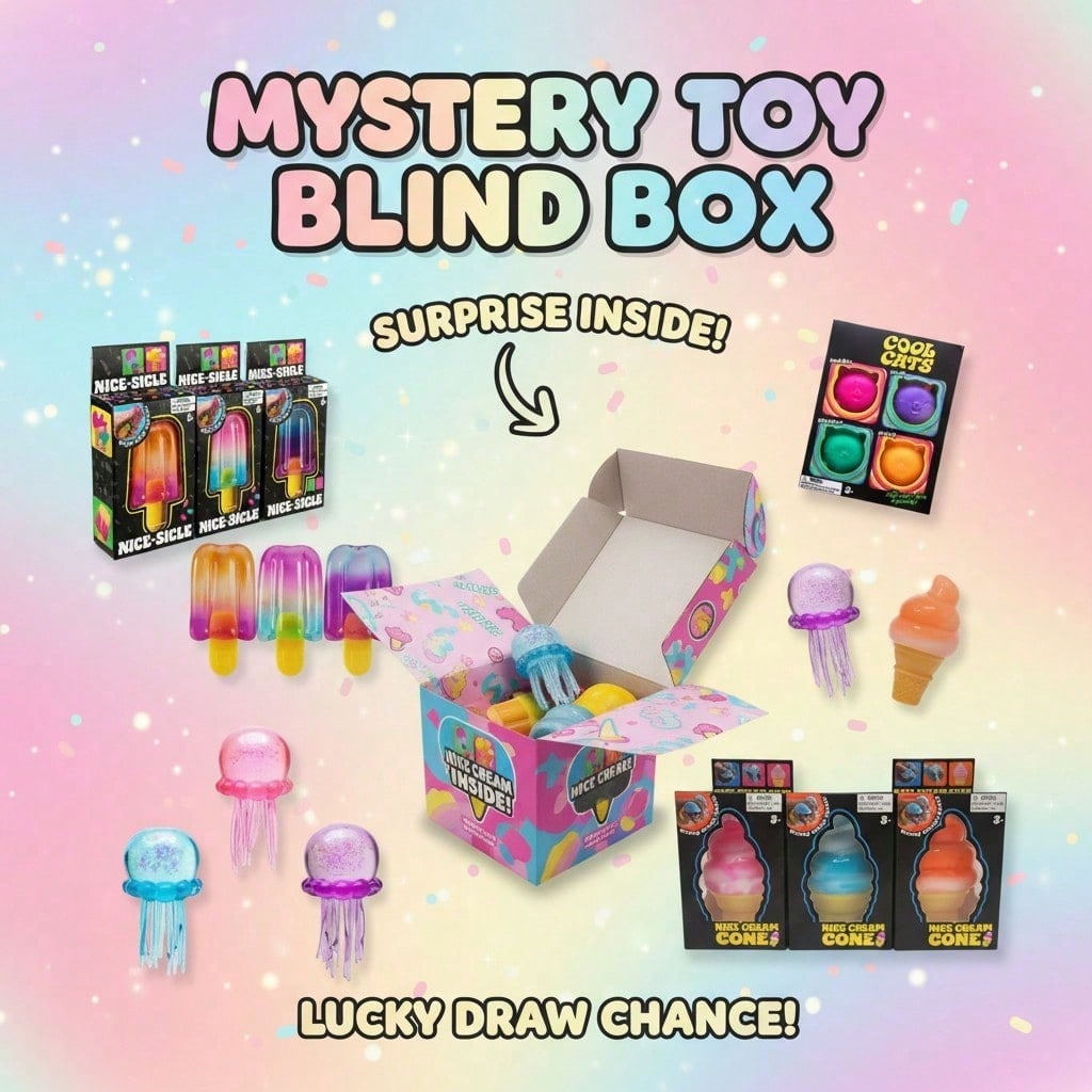 กล่องสุ่มของเล่นบีบสัมผัส 100+ - Party Games Spy บทวิจารณ์และราคา