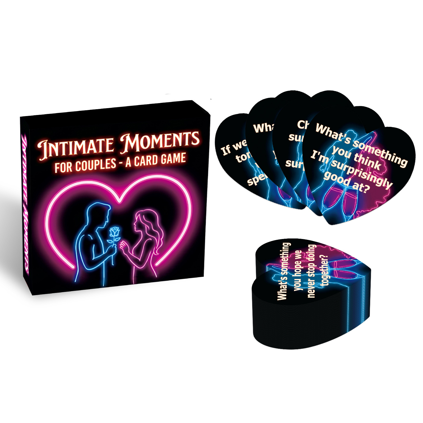 การ์ดสนทนารูปหัวใจ 50 ใบ สำหรั - Party Games Couple บทวิจารณ์และราคา
