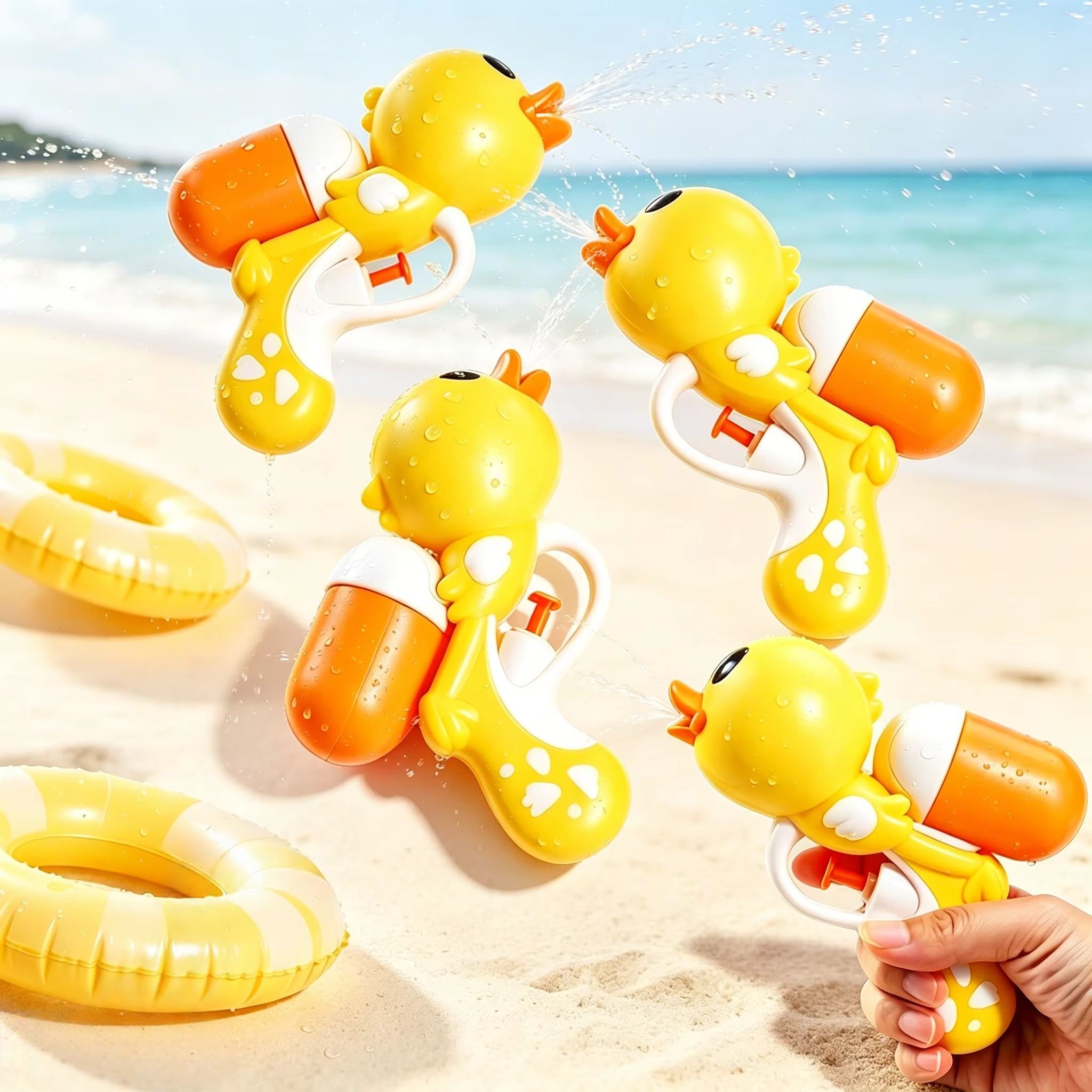 ปืนฉีดน้ำเป็ดเหลืองน่ารัก ของเ - Party Games Group For Adults บทวิจารณ์และราคา