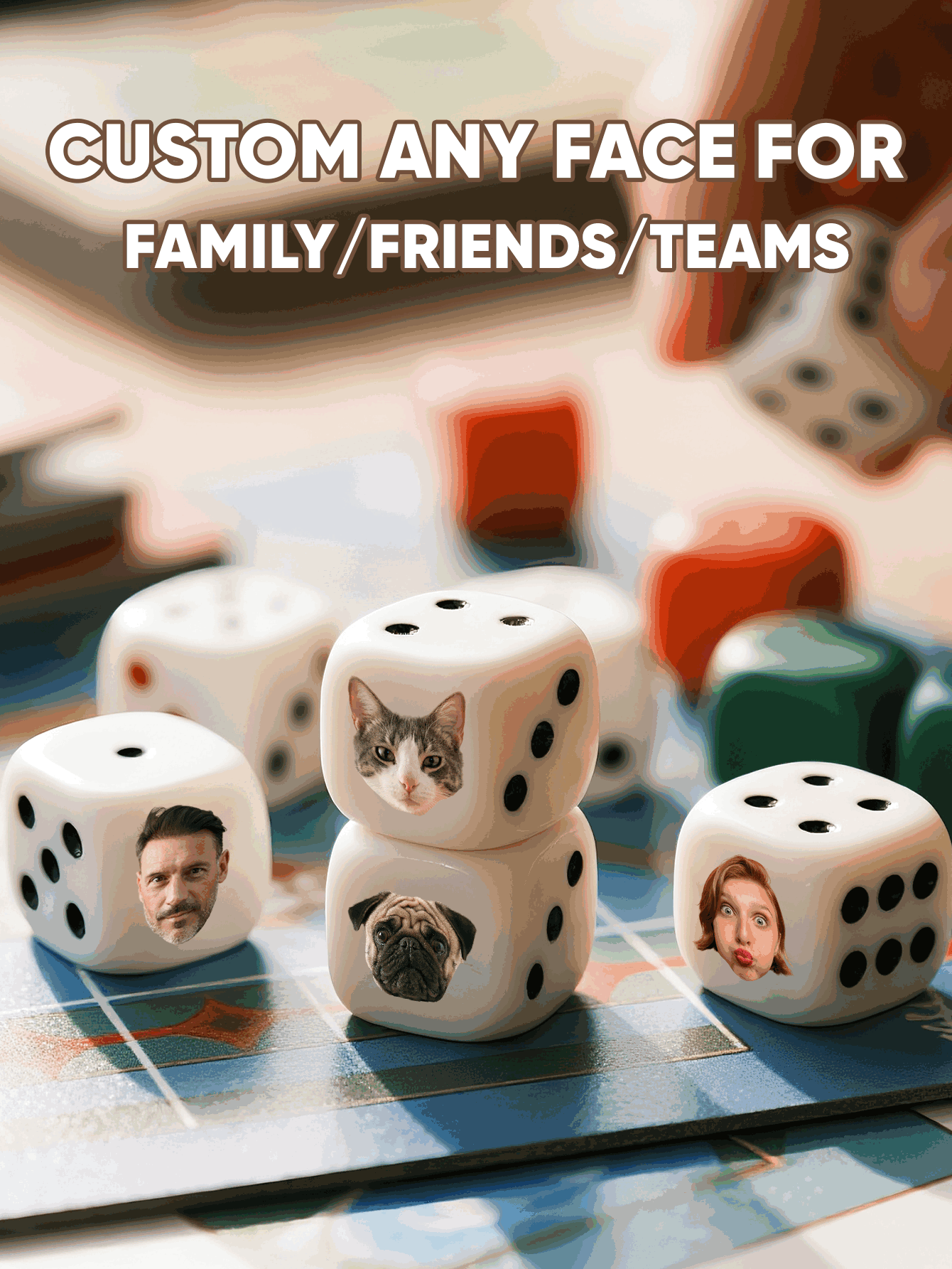 ลูกเต๋าหน้าตาน่ารัก ลูกเต๋าหน้ - Party Games For Adults บทวิจารณ์และราคา