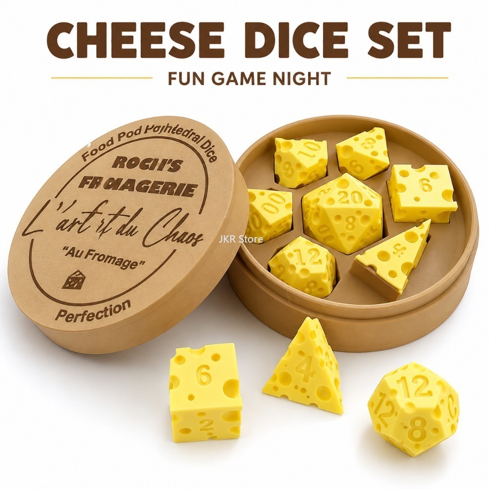 กล่องลูกเต๋ารูปทรงชีส ของตกแต่ - Party Games Kids And Adults บทวิจารณ์และราคา