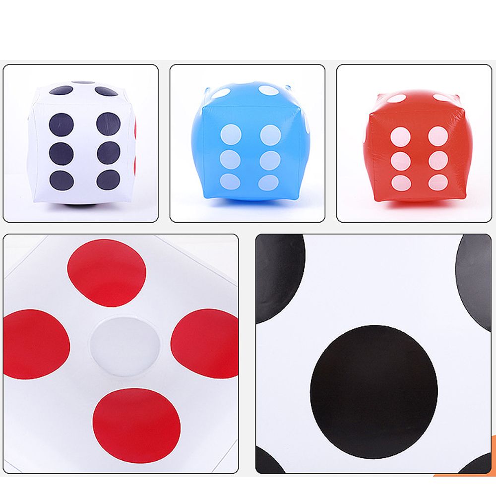 ลูกเต๋าเป่าลมขนาดใหญ่ 30 ซม. ข - Games Garden Party บทวิจารณ์และราคา
