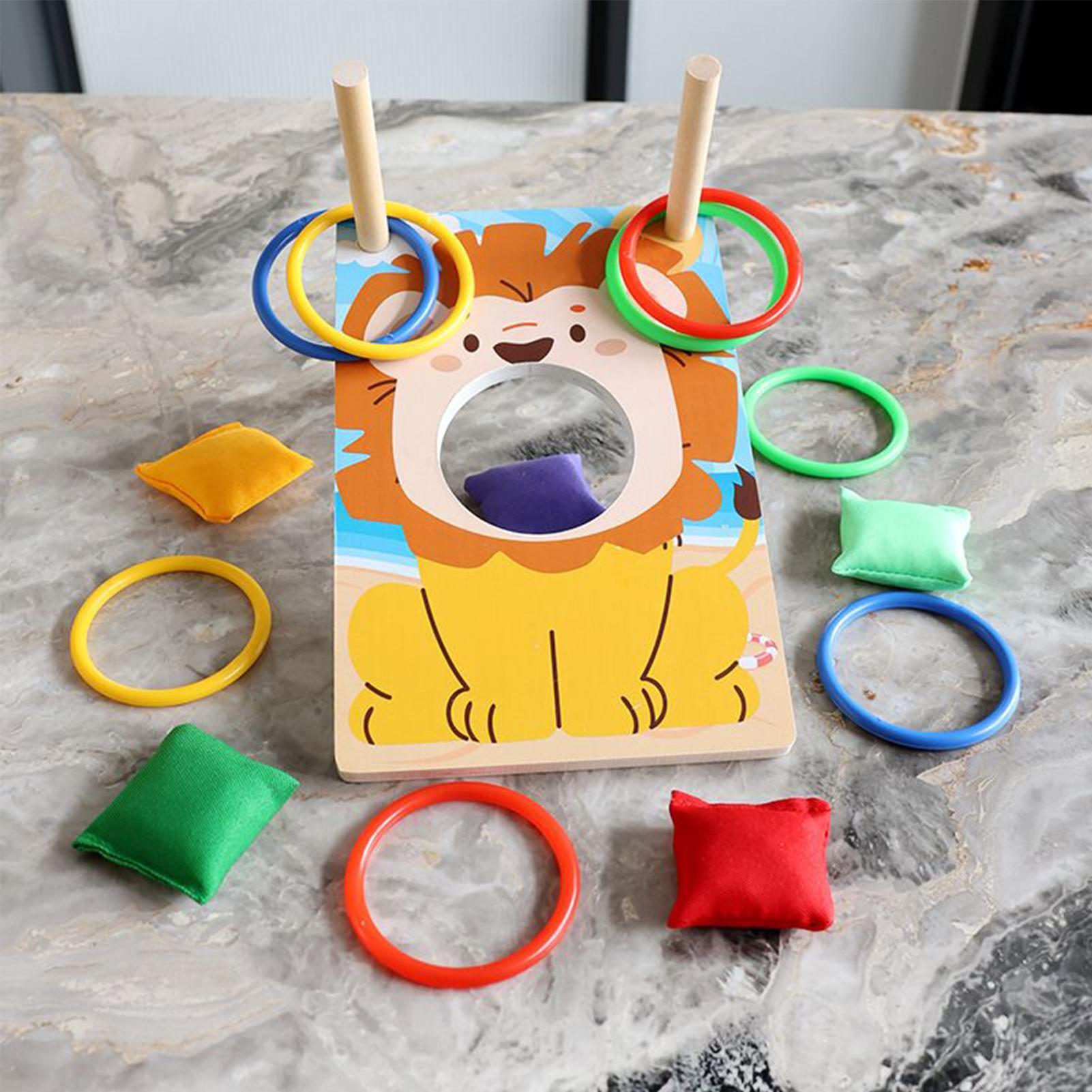 เกมโยนถุงถั่วไม้ พร้อมห่วงและถ - Party Games Group For Adults บทวิจารณ์และราคา