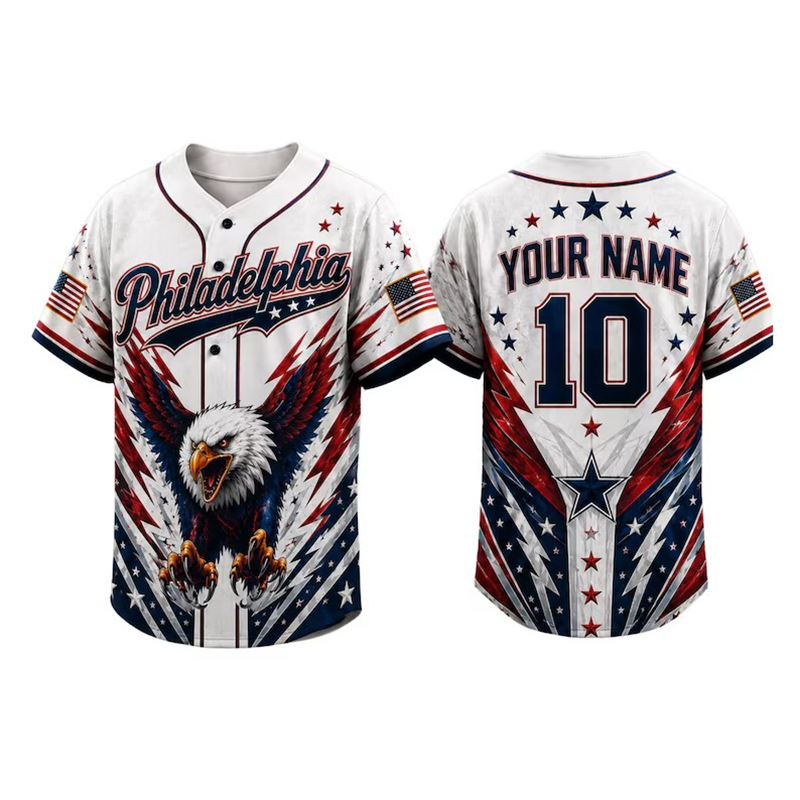เสื้อเบสบอลย้อนยุคแบบกำหนดเอง  - Party Games Usa บทวิจารณ์และราคา