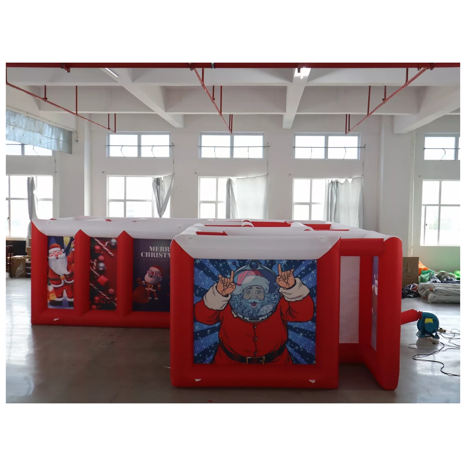 เขาวงกตเป่าลมหลังคาเรียบสีแดงข - Party Games Kids And Adults บทวิจารณ์และราคา